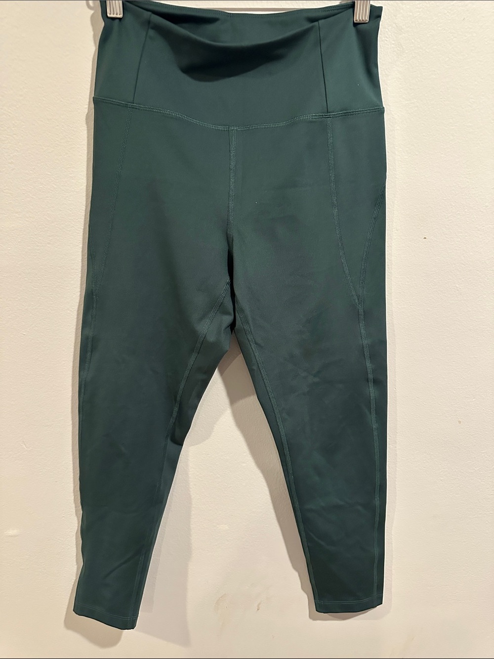 girlfriend collective Deep Green High-Waist Leggings